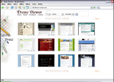 Theme Browser