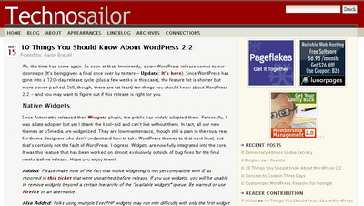 10 Things You Should Know About WordPress 2.2