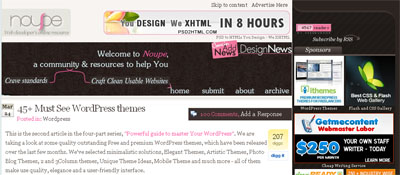 45+ Must See WordPress themes