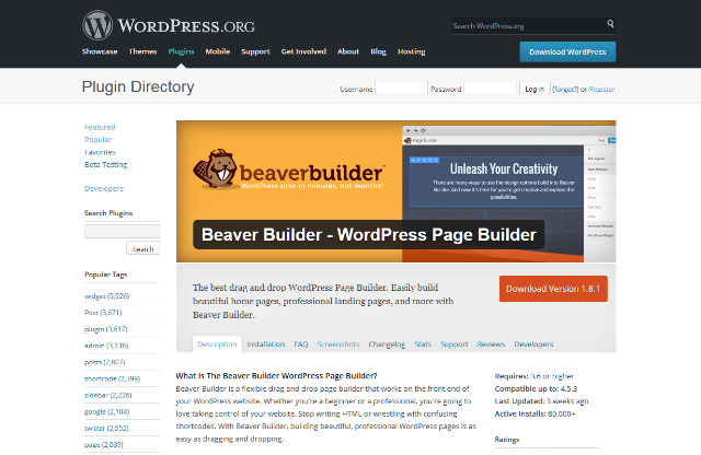 Beaver Builder - WordPress Page Builder 外掛程式