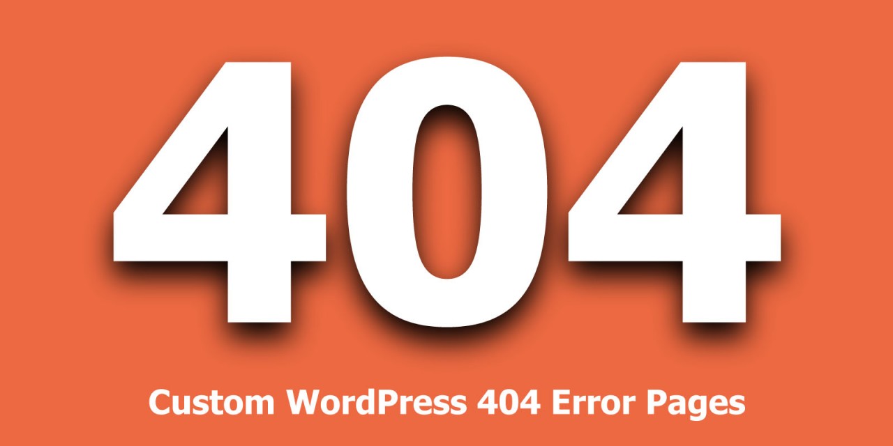 Custom WordPress 404 Error Pages – 自訂404錯誤頁面外掛程式