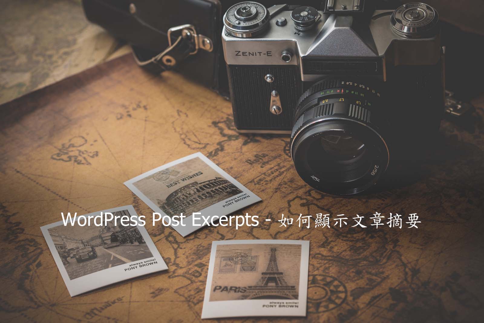 WordPress Post Excerpts – 如何顯示文章摘要