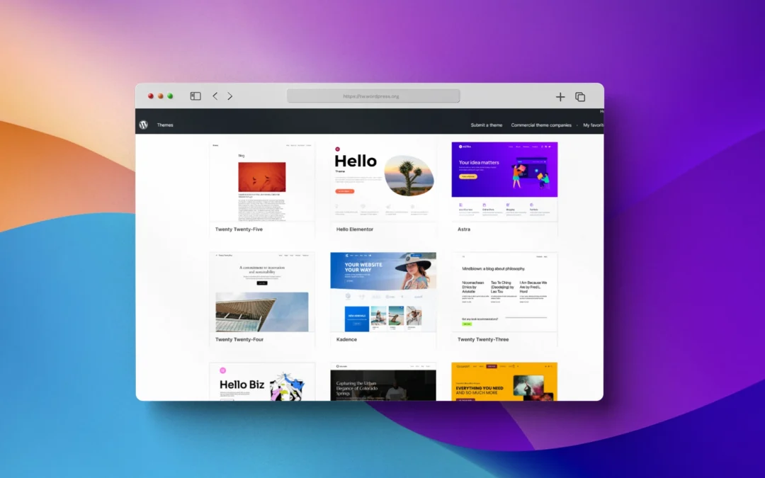 WordPress 新手佈景主題推薦