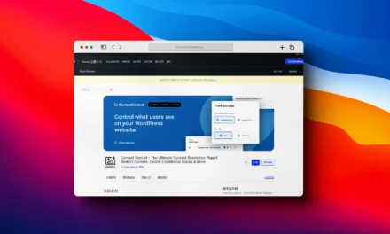 Content Control 內容控制外掛程式