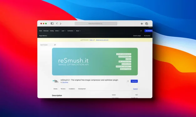 reSmush.it 圖片壓縮外掛程式